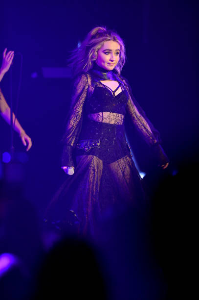 Sabrina Carpenter Performs on Stage During