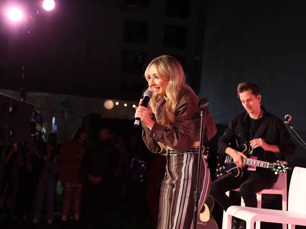 Sabrina Carpenter Performs Onstage at Teen Vogue