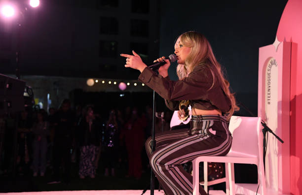 Sabrina Carpenter Performs Onstage at Teen Vogue