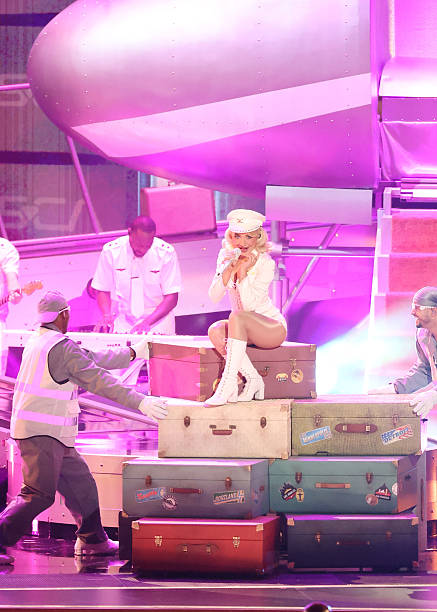 Sabrina Carpenter Performs Onstage During