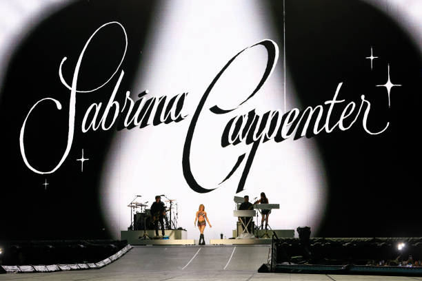 Sabrina Carpenter Performs Onstage Prior