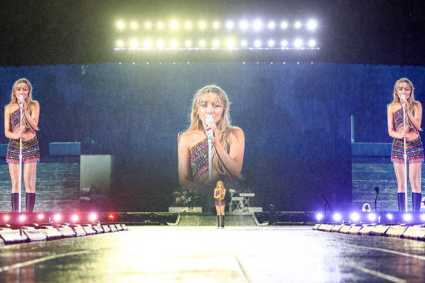 Sabrina Carpenter Performs Onstage Prior