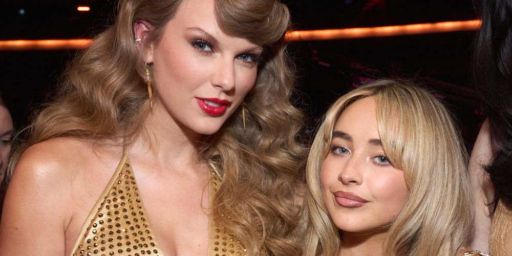 Sabrina Carpenter Reacts to Taylor Swift Collab on ‘The Life of a Showgirl’ Album (1000×500)