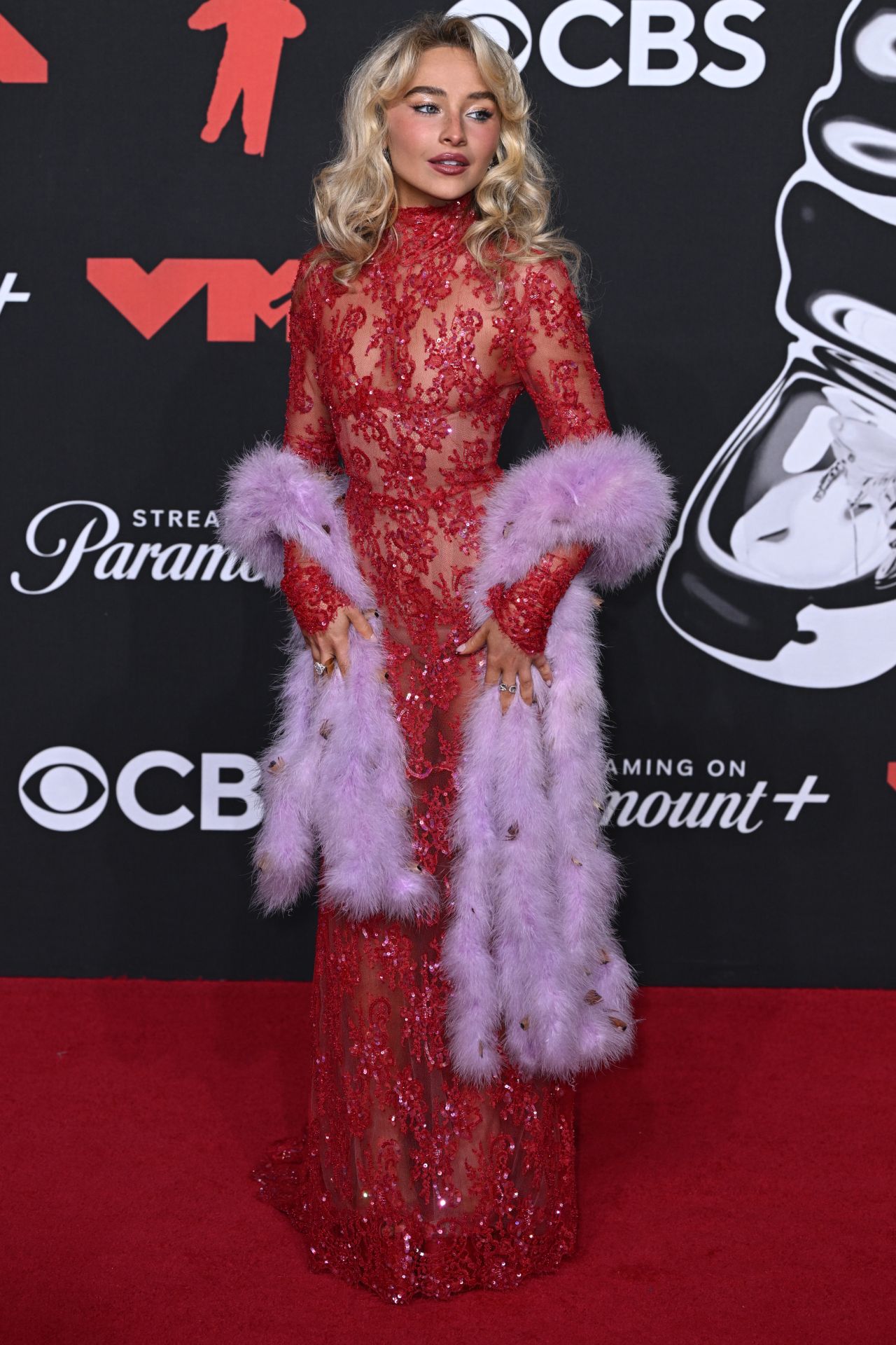 Sabrina Carpenter S Bold Red Carpet Rebirth How