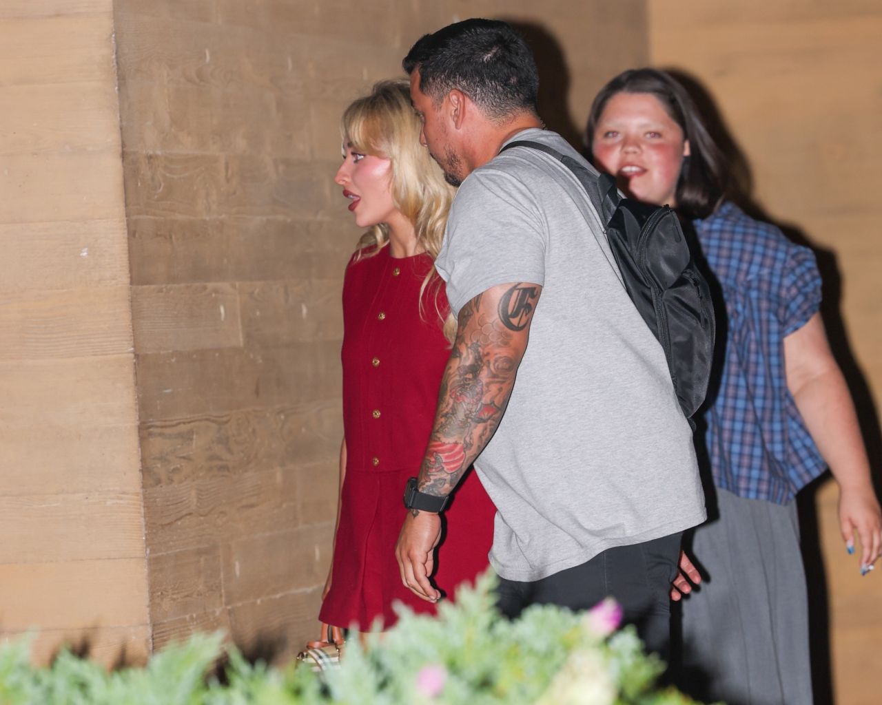 Sabrina Carpenter S Red Hot Night Out in Malibu
