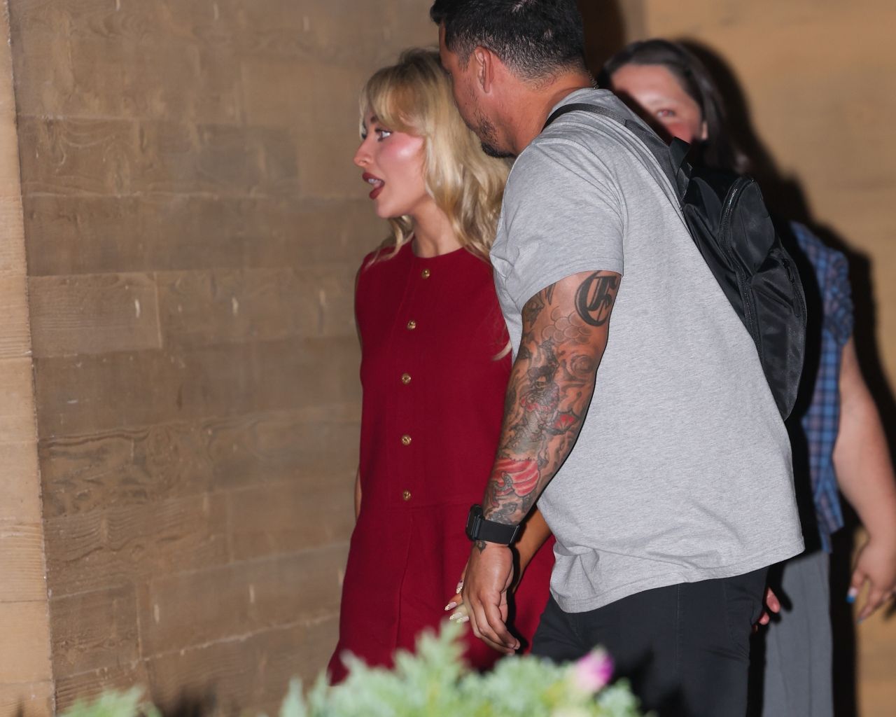 Sabrina Carpenter S Red Hot Night Out in Malibu