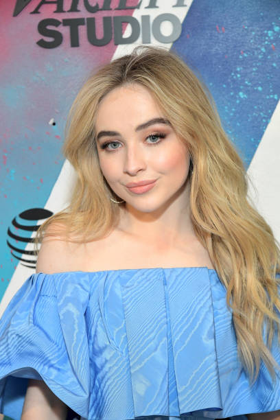 Sabrina Carpenter stops by DIRECTV House presented by AT&T during Toronto International Film Festival 2018 at Momofuku Toronto on September 7, 2018 in Toronto, Canada. (408×612)