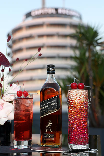 The Go Go Highball and Johnnie Walker Black Label are pictured ahead of the biggest night in music at The Aster on January 30, 2026 in Los Angeles, California. Stars were seen sipping on the cocktail of the weekend, the Go Go Highball, created by Johnnie Walker with GRAMMY award-winning partner Sabrina Carpenter. (408×612)