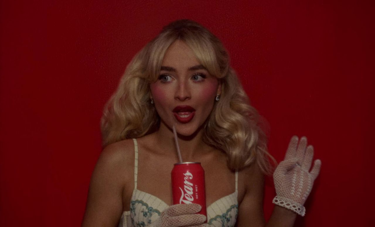Sabrina Carpenter Unveils Surrealist Americana in “Tears” August 2025 (1280×775)