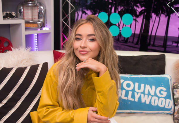 Sabrina Carpenter — Sabrina Carpenter And Ava Michelle Visit Young Hollywood Studio