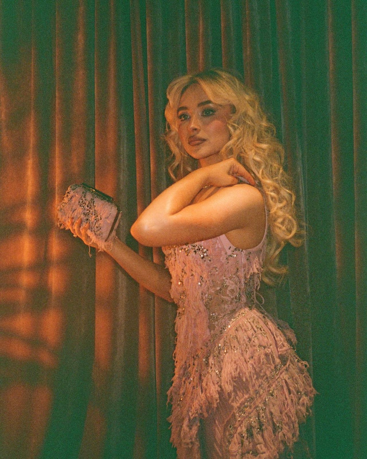 Sabrina Carpenter Wears Alexander Mcqueen at Brit
