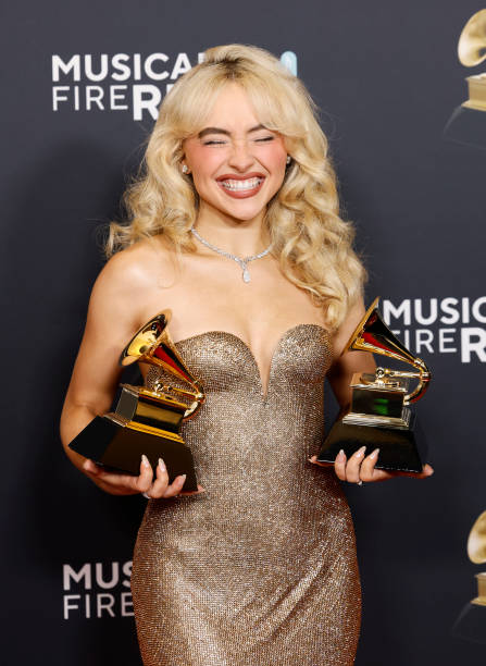 Sabrina Carpenter Winner of the Best Pop Vocal Alb