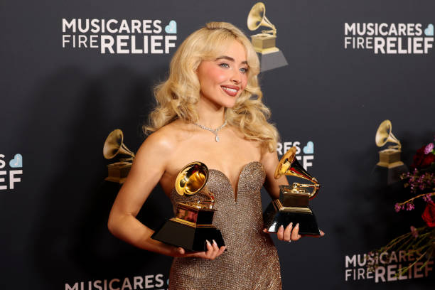 Sabrina Carpenter Winner of the Best Pop Vocal Alb