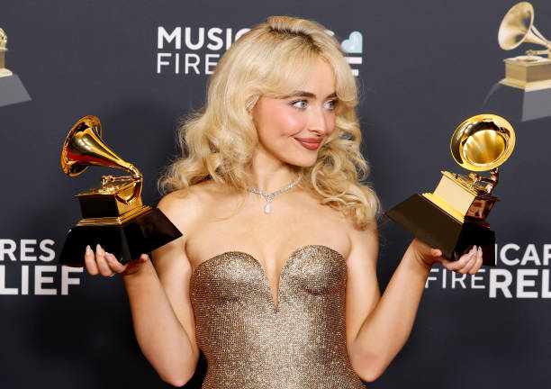 Sabrina Carpenter Winner of the Best Pop Vocal Alb