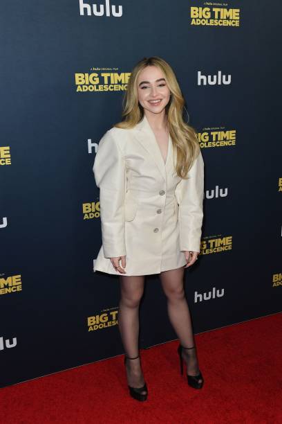 Singer Sabrina Carpenter Attends the Premiere