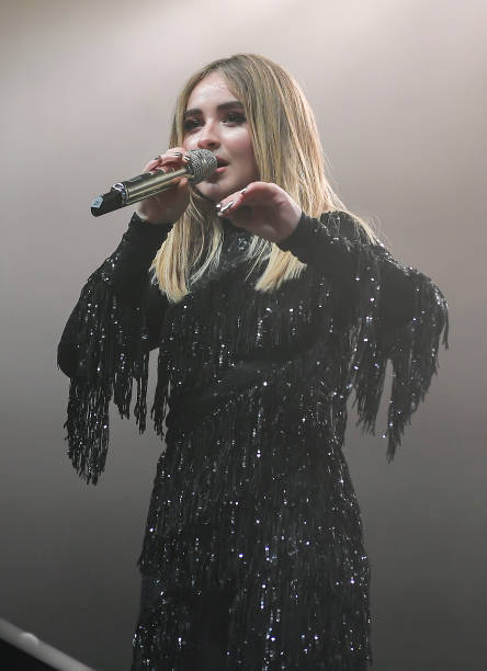 Singer Sabrina Carpenter Performs on the Singular