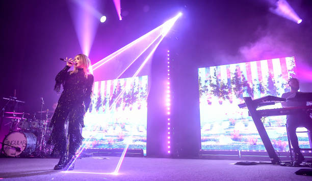 Singer Sabrina Carpenter Performs on the Singular