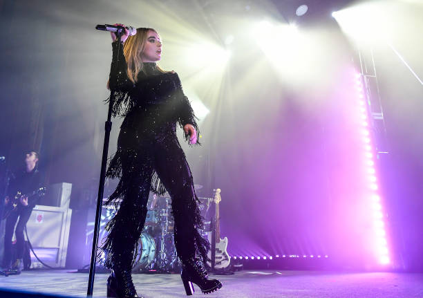 Singer Sabrina Carpenter Performs on the Singular