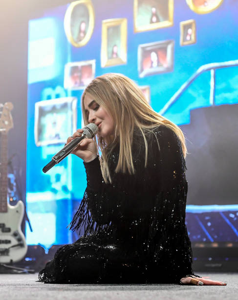 Singer Sabrina Carpenter Performs on the Singular