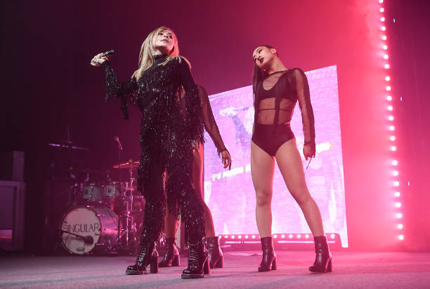 Singer Sabrina Carpenter Performs on the Singular