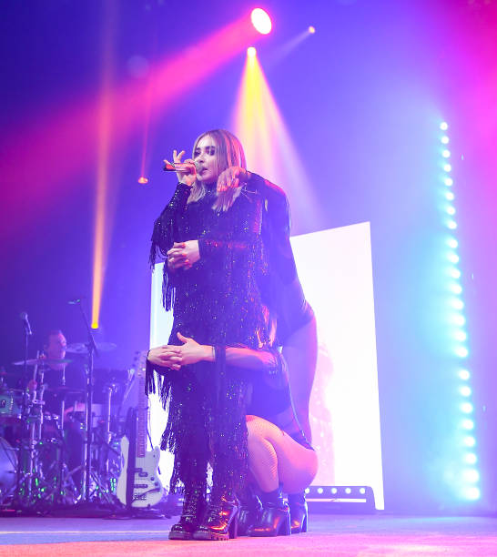 Singer Sabrina Carpenter Performs on the Singular