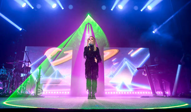 Singer Sabrina Carpenter Performs on the Singular
