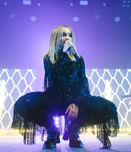 Singer Sabrina Carpenter Performs on the Singular