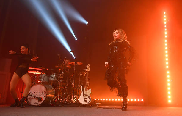 Singer Sabrina Carpenter Performs on the Singular
