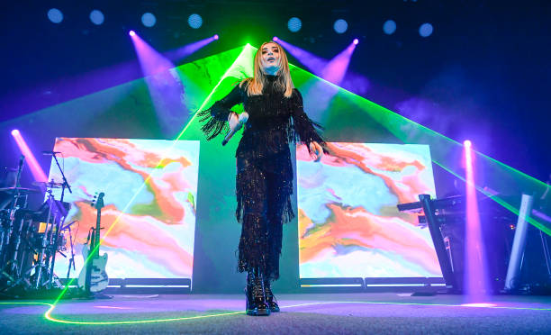 Singer Sabrina Carpenter Performs on the Singular