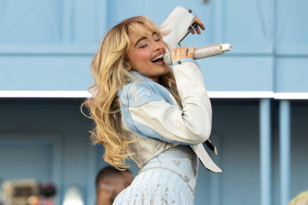 Singer Sabrina Carpenter Performs Onstage During
