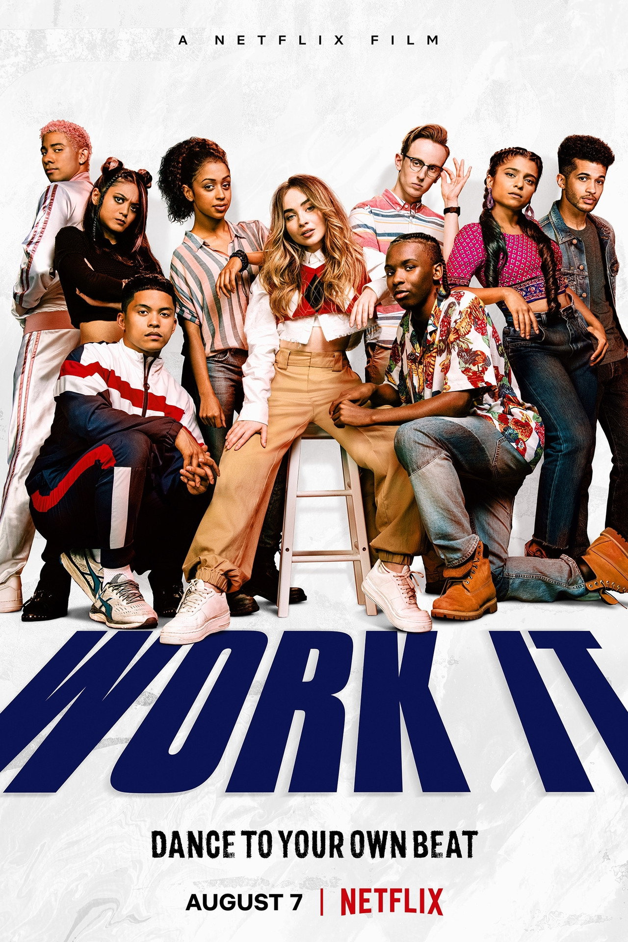 Work It — Official Poster (2020) (Sabrina Carpenter as Quinn Ackerman) (1481×2222)