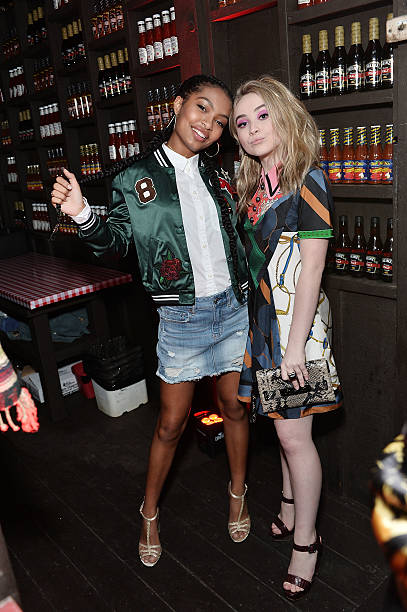 Yara Shahidi and Sabrina Carpenter Attend Ann